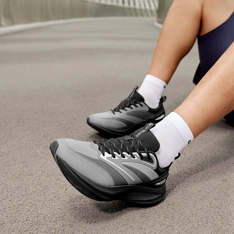 乔丹跑步鞋男2025秋革面轻便防滑耐磨巭缓震运动鞋QDB023251201G