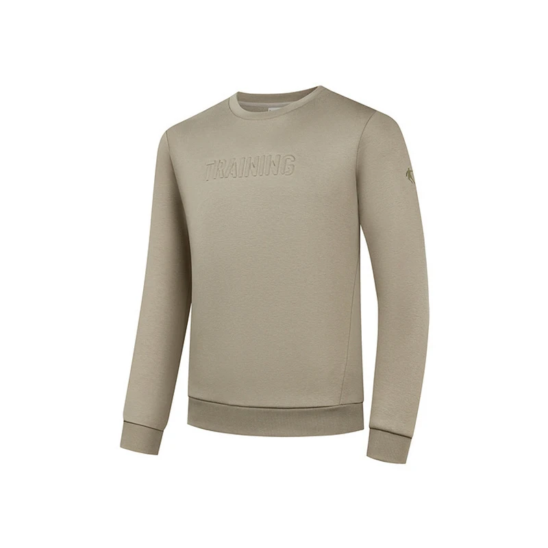 乔丹运动卫衣男2025秋季加绒保暖透气宽松针织套头衫QDEWD3251805