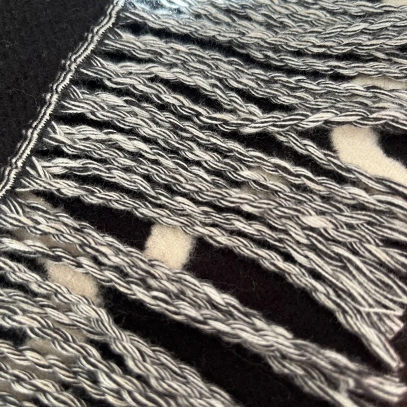 (862)2024新款轻奢高定绒流苏围巾时尚百搭秋冬季男女同款