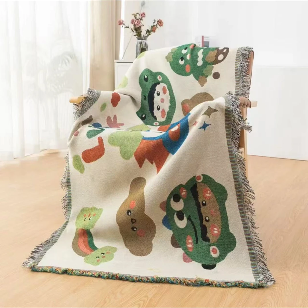 【流苏】欧式沙发垫柔软亲肤双面单人