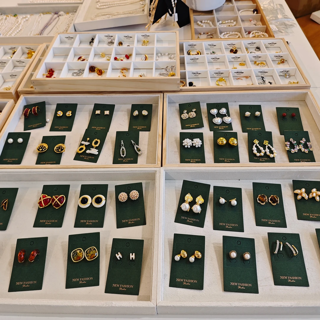 铜合金耳饰 轻奢饰品  高货 专场CC01