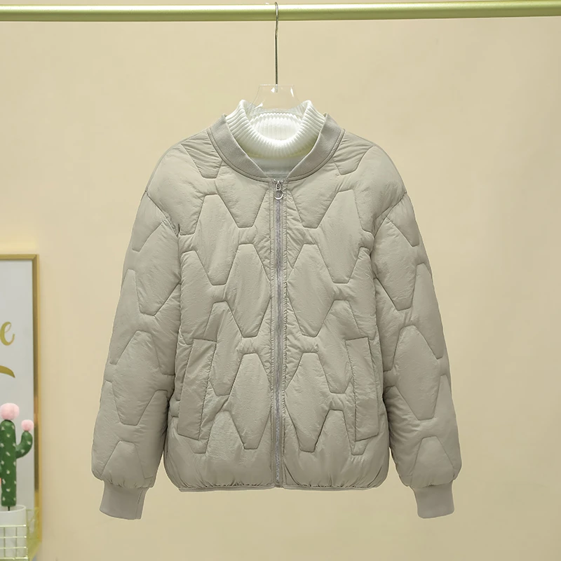 冬季 小香风新款棉衣女短款宽松休闲显瘦保暖棉服韩版轻薄棒球服