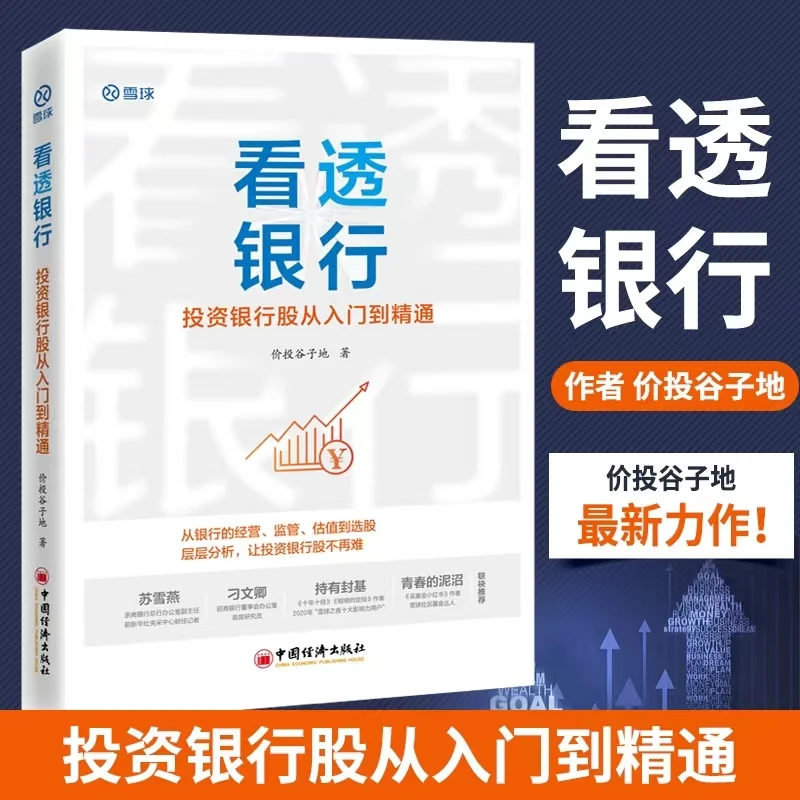看透银行 投资银行股从入门到精通 发展金融应用证券科技资产财报