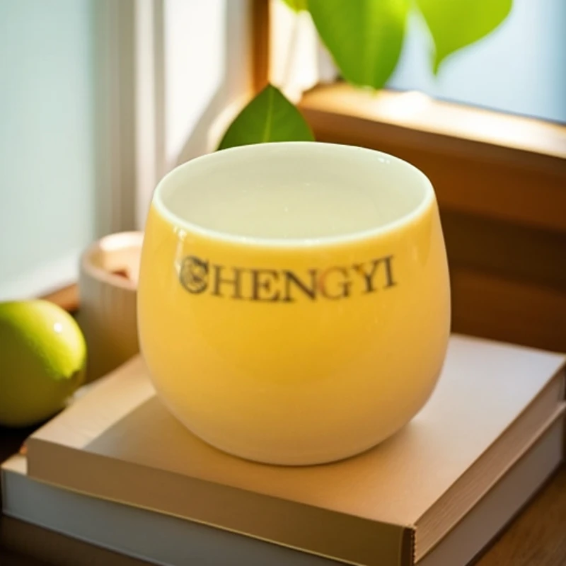 时尚对杯陶瓷主人杯大肚茶杯喝水杯陶瓷杯家用马卡龙色高端水杯