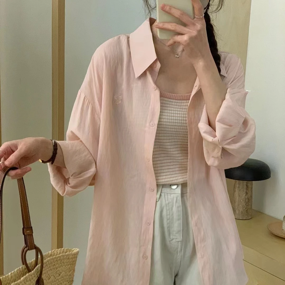 【501-600】香香-精品女装气质韩版百搭休闲宽松情侣纯色