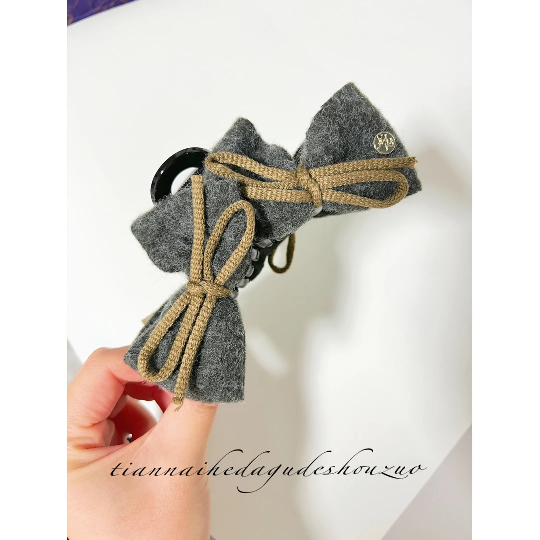 两只蝴蝶文艺大抓夹 小众气质可爱发饰头饰盘发夹发抓