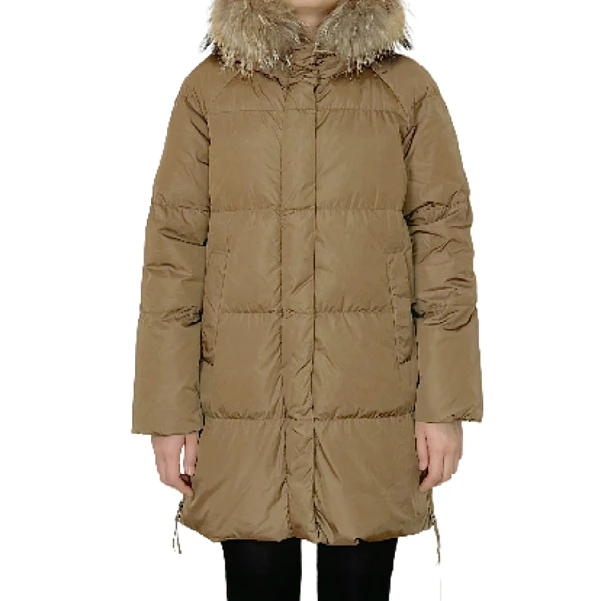 冬季新款时尚百搭M长款羽绒服加厚保暖0815-b