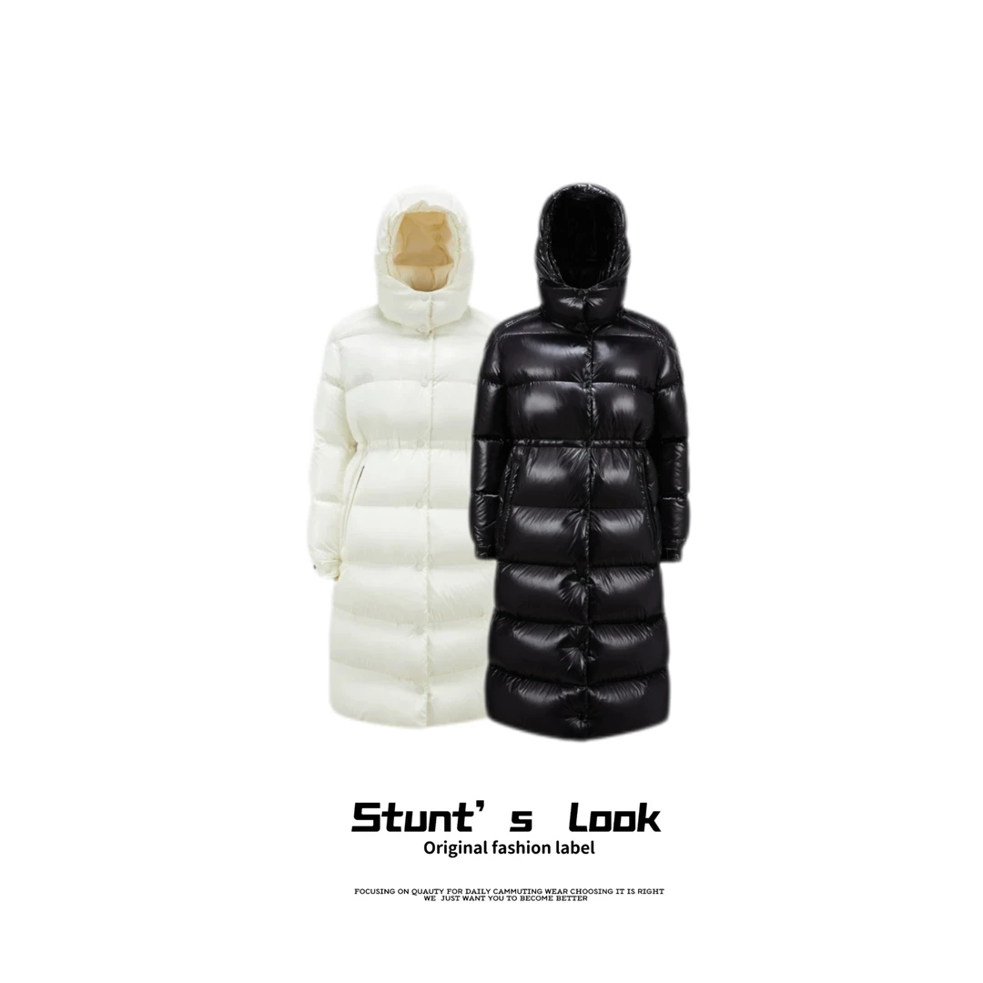 2024新款时尚百搭休闲简约保暖长款羽绒服1031