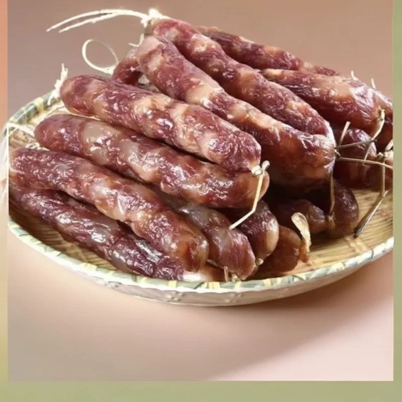 土猪腊味香肠   锦鲤土特产