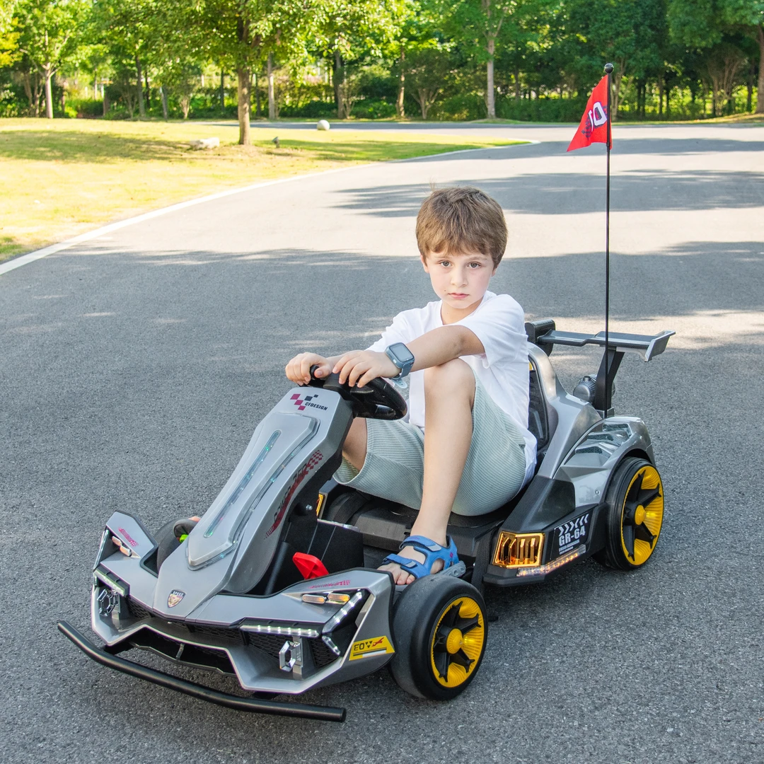 【商用定时器】儿童电动车漂移车卡丁车大人小孩玩具车可坐大人童车