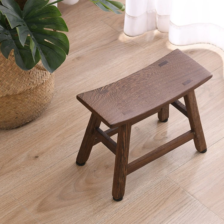 【方信】元宝凳高21cm鸡翅木曲面洗脚换鞋凳子榫卯烘干