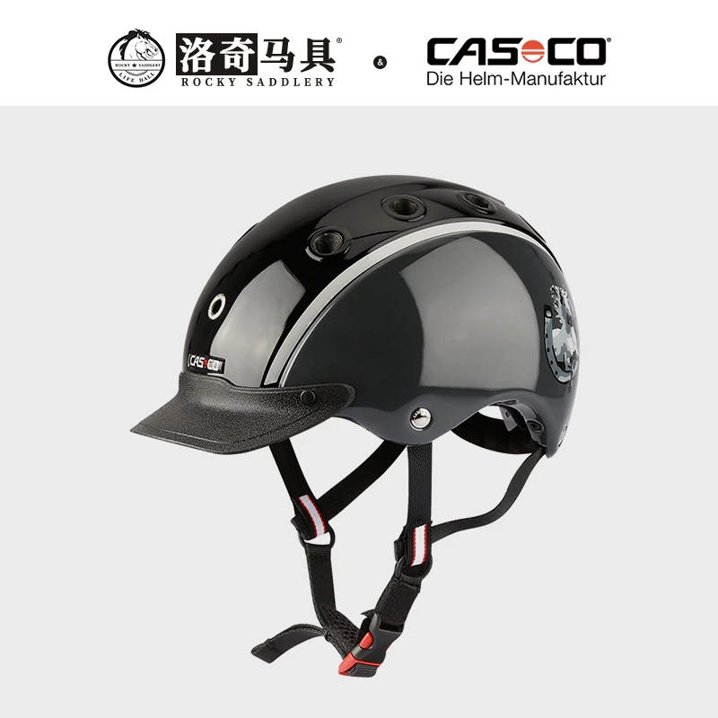 德国Casco-Nori儿童马术头盔（亮光）洛奇马具  8101030
