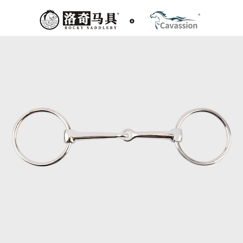 Cavassion金属口衔  马匹装备 马术运动 洛奇马具8209080
