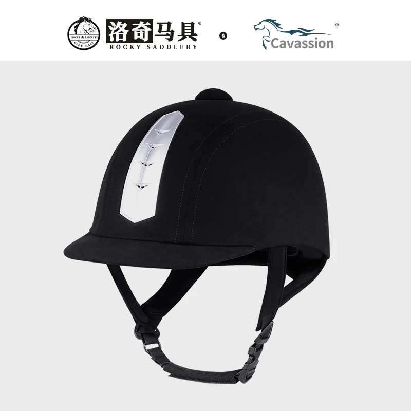 清！马术头盔骑行头盔女男儿童马术装备帽骑士头盔洛奇马具8101003