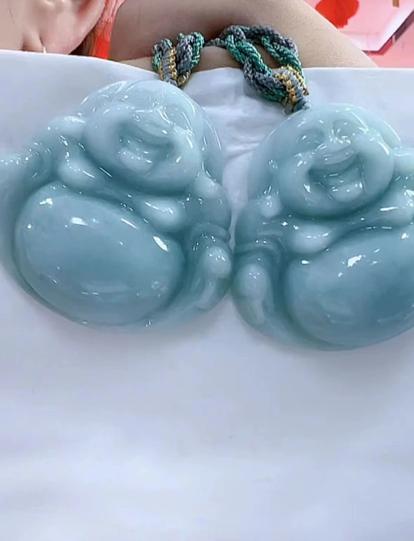 天然翡翠A货佛公吊坠（多样性发货发其一）
