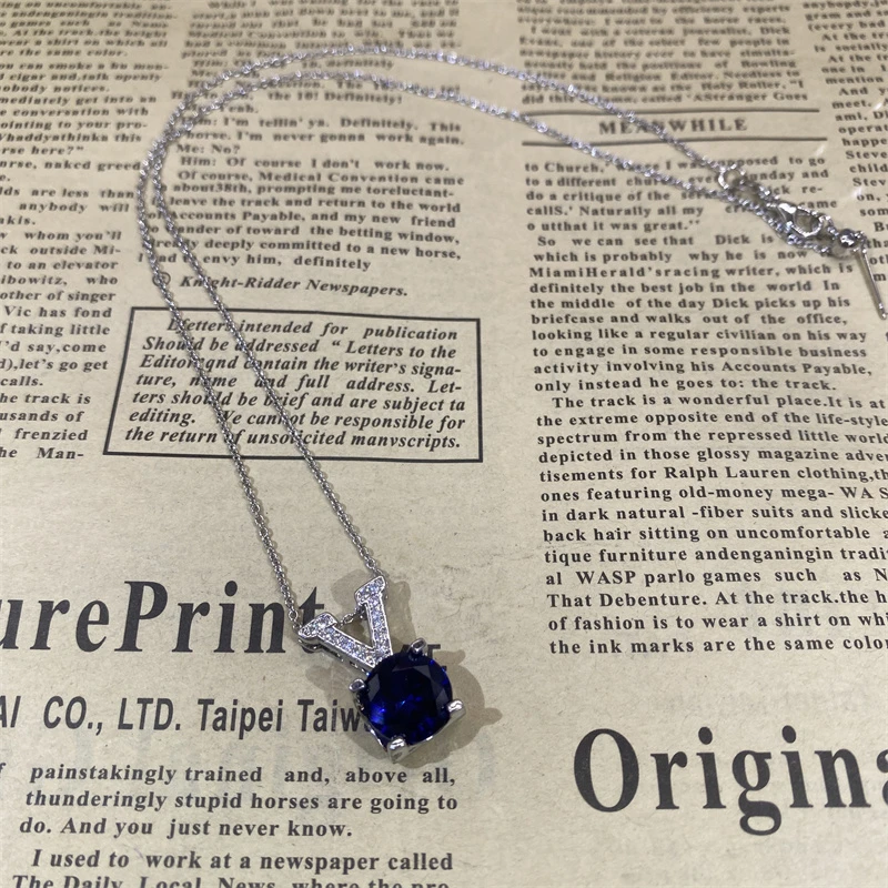 [似天空 如星海 一眼万年]蓝吊坠HCL121451