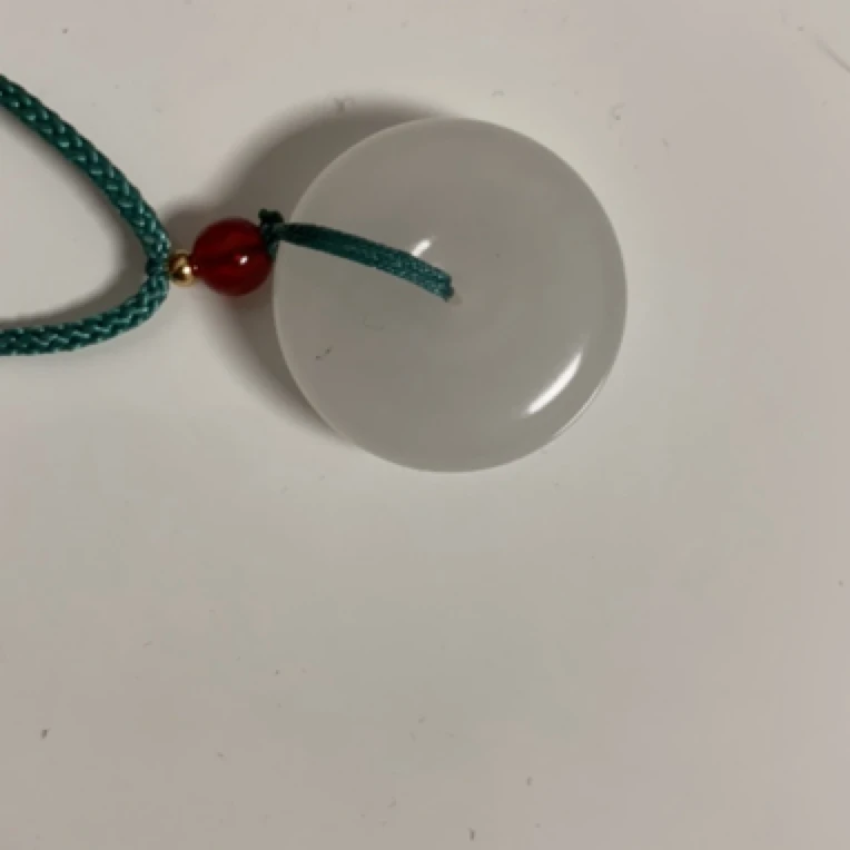 天然玉石平安扣吊坠