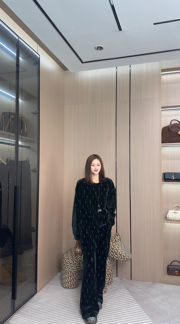 【允儿严选】时髦欧货高品流星雨亮钻设计百搭气质