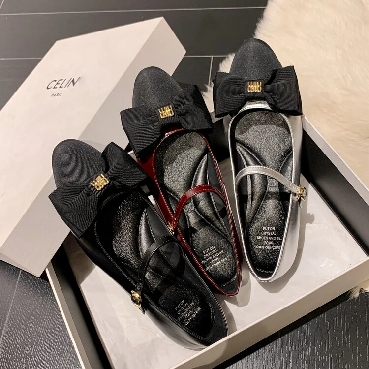 YDD/年中清仓/平底小香风百搭浅口女单鞋/2439