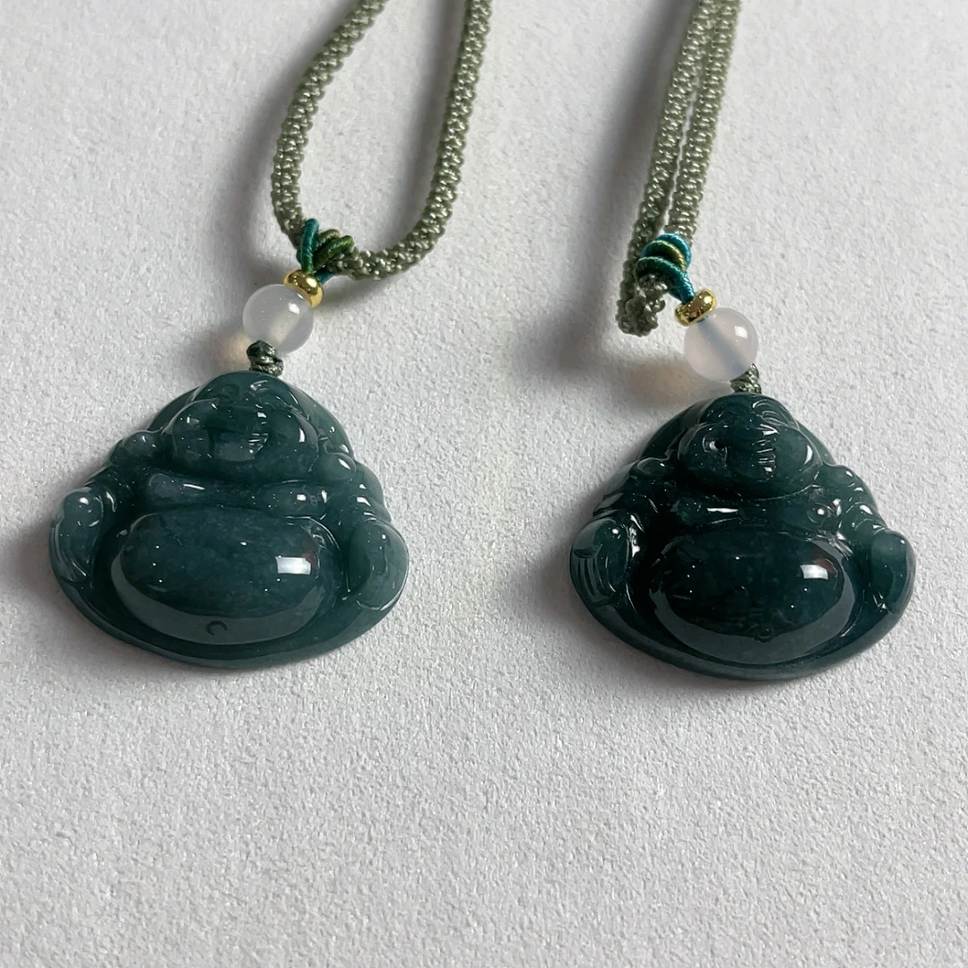 翡翠蓝水佛公【拍一发一多样性发货】