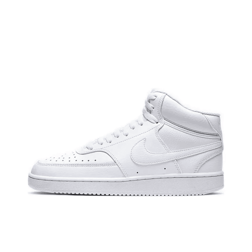 Nike/耐克Court Vision Mid 防滑耐磨 中帮 板鞋 女 白CD5436100