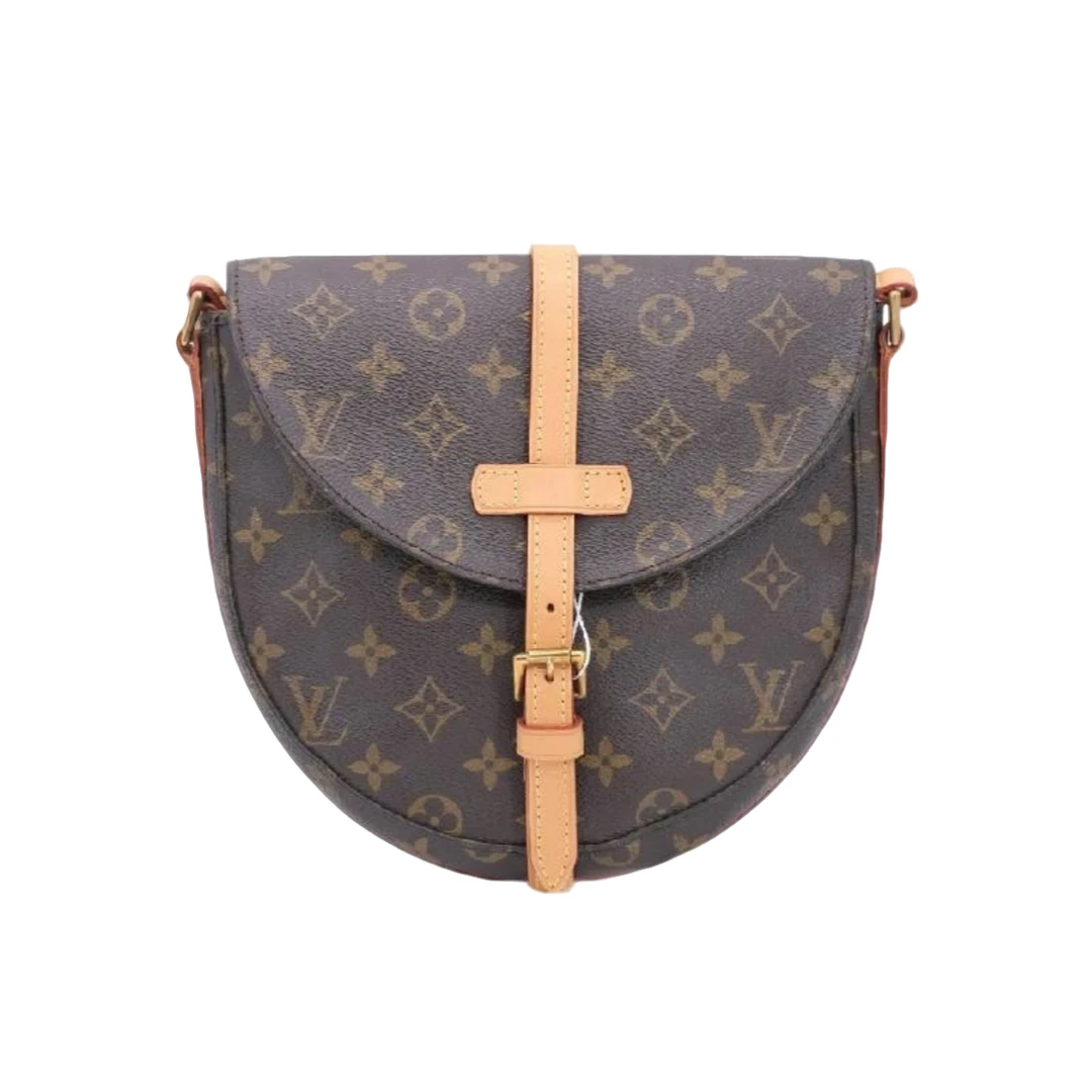 99新 LouisVuitton/路易威登 安琳/大盾牌/斜跨单肩包