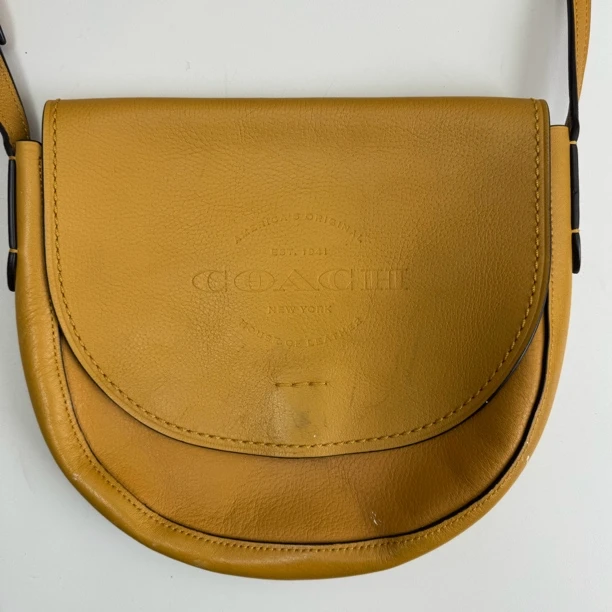 99新 COACH/蔻驰 经典盾牌包/单肩斜挎包