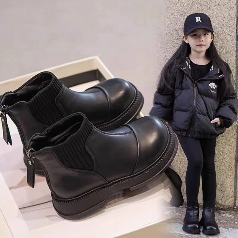 女童鞋子高颜值超萌爆款休闲低帮休闲鞋秋冬季款公主风高档女孩鞋