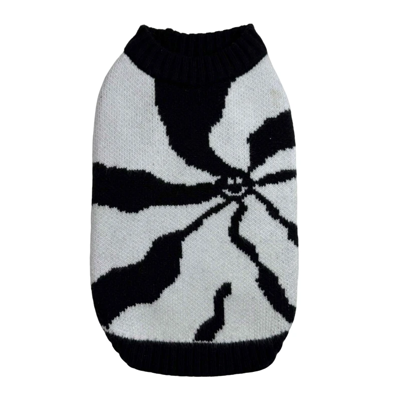 黑白小旋风时尚秋冬宠物狗狗猫咪毛衣法斗巴哥柯基博美柴犬比熊