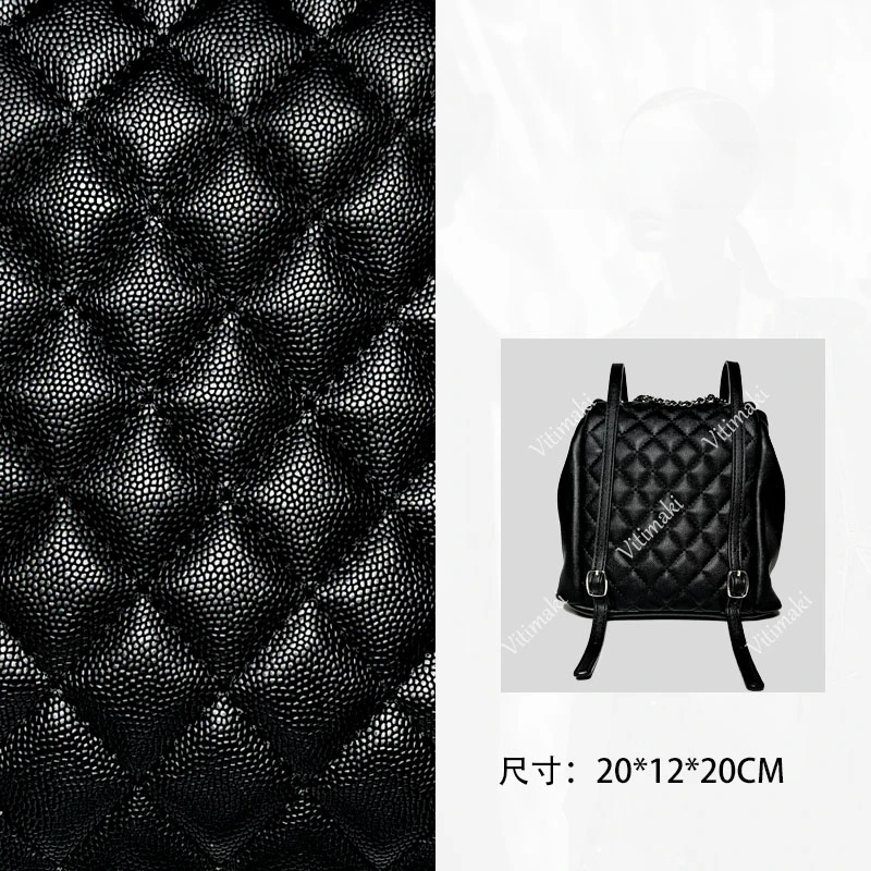 时尚定制鱼子酱双肩包 X0718 黑色（可嘎嘣）