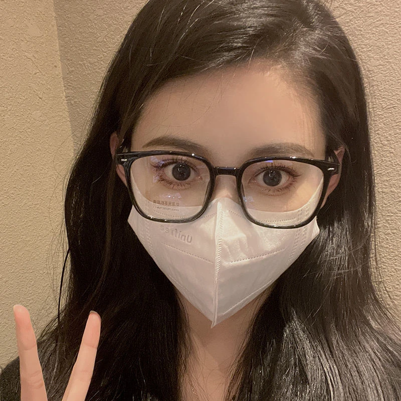 防蓝光抗疲劳近视眼镜女可配度数男韩版潮眼睛框镜架大脸素颜显瘦