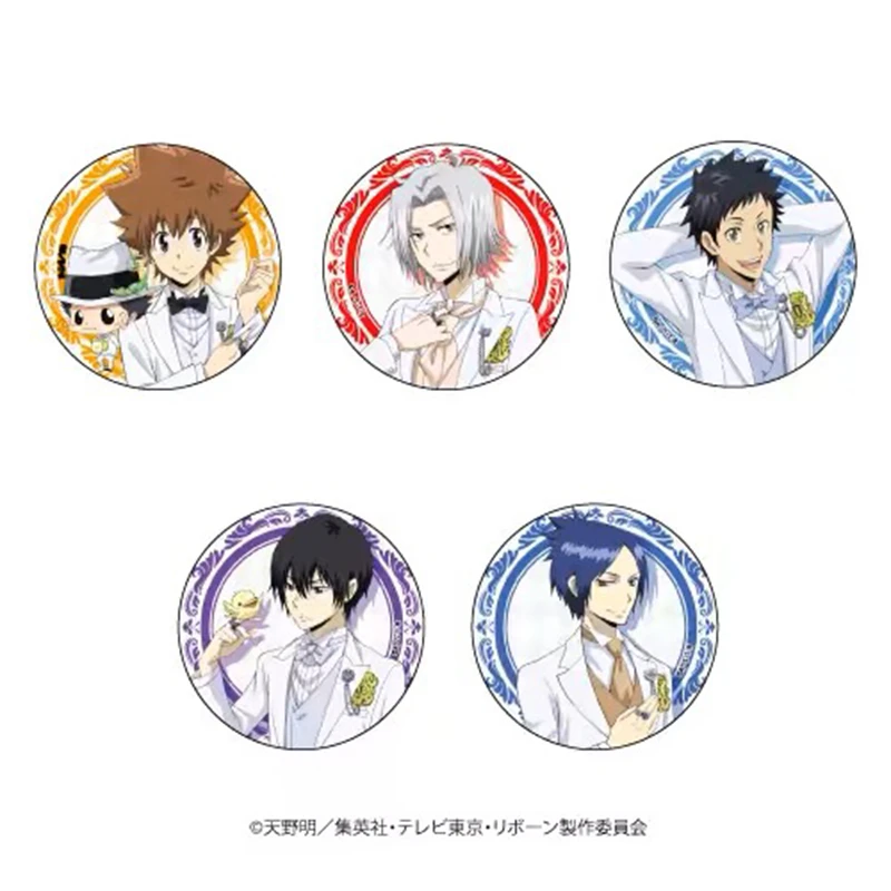 家庭教师 白西服西装 晚礼服吧唧徽章（默认直播代拆）