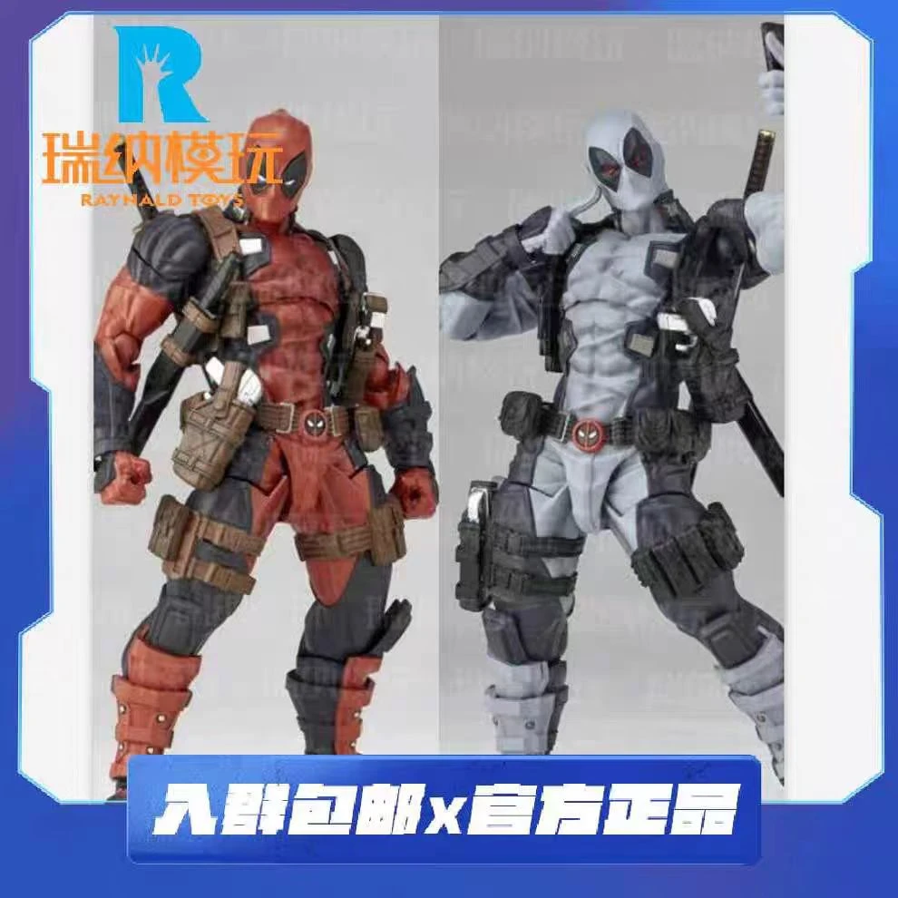 预海洋堂 1/12 转轮科技 惊奇山口 漫威漫画 死侍 2.5版 人偶