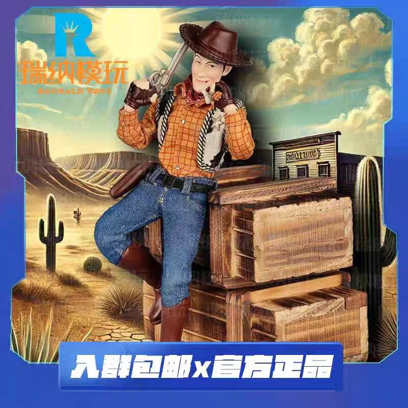 现货 JMTOY 1/12 JM002 西部枪手 TOY STORY 胡迪 布衣可动人偶