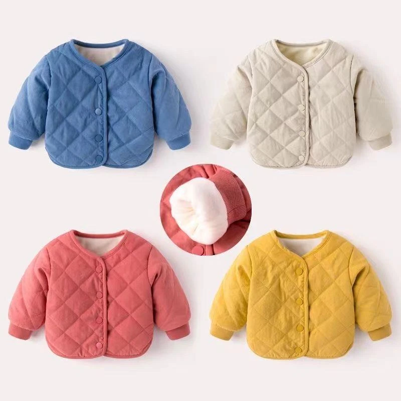 【小扬哥推荐】儿童秋冬棉服内胆卡通加厚保暖内衣外穿棉服婴幼童