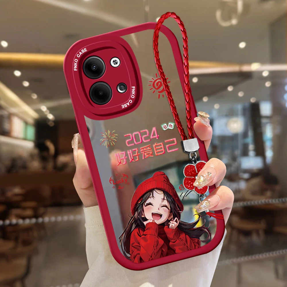 【OPPORENO9/9PRO】2024新年款好好爱自己镜头全包防摔女手机壳