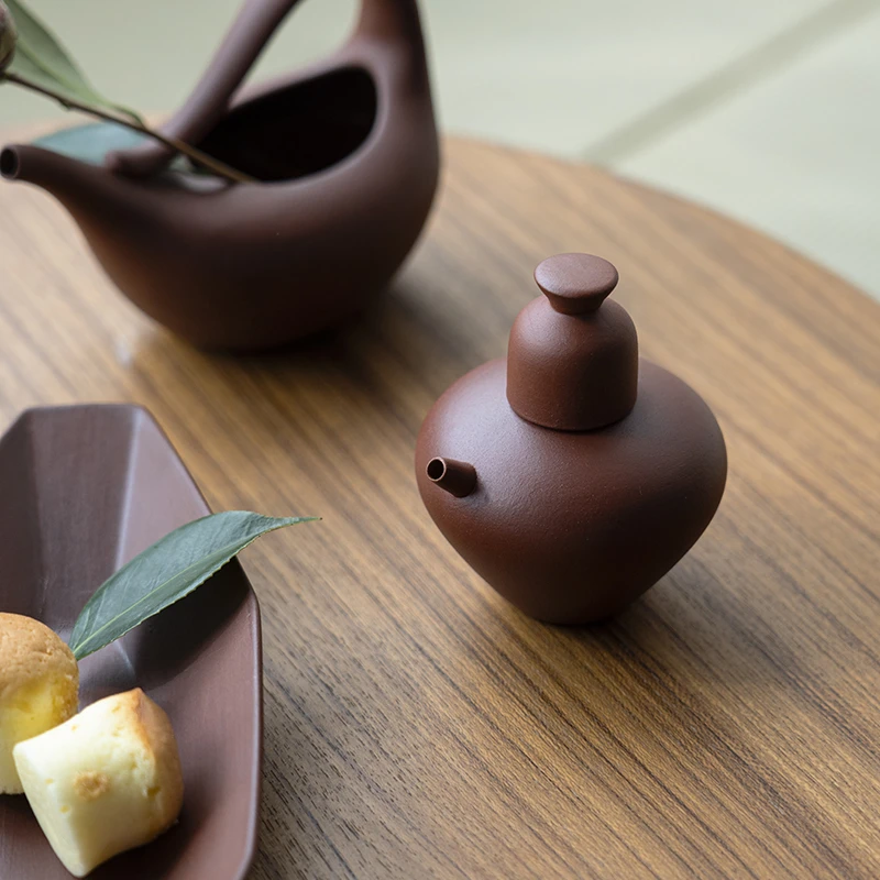 小喜宅甄选 红土-小酌酒具（满容150ml）