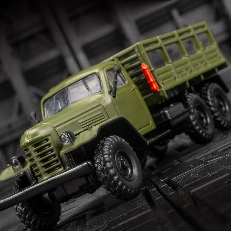 J64002仿真解饭CA30卡车合金迷你模型车袖珍收藏摆件玩具车1/64