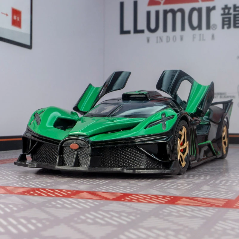 金车将JCJ-32042仿真超级跑车合金声光模型摆件收藏功能展示汽车6