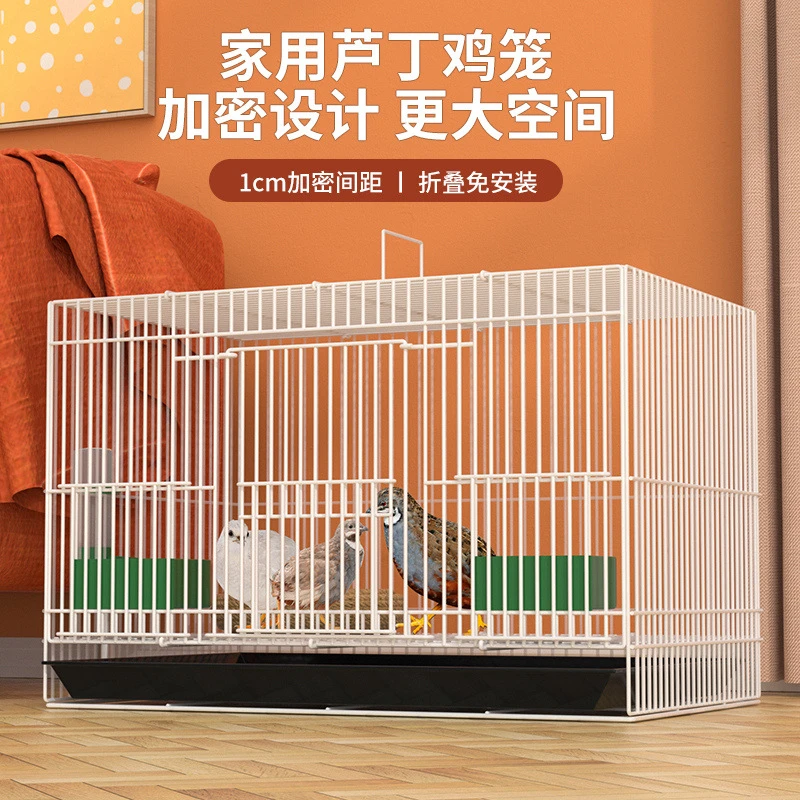 芦丁鸡笼家用宠物笼大号加密雏鸡笼小鸡笼鹌鹑柯尔鸭笼养殖笼子