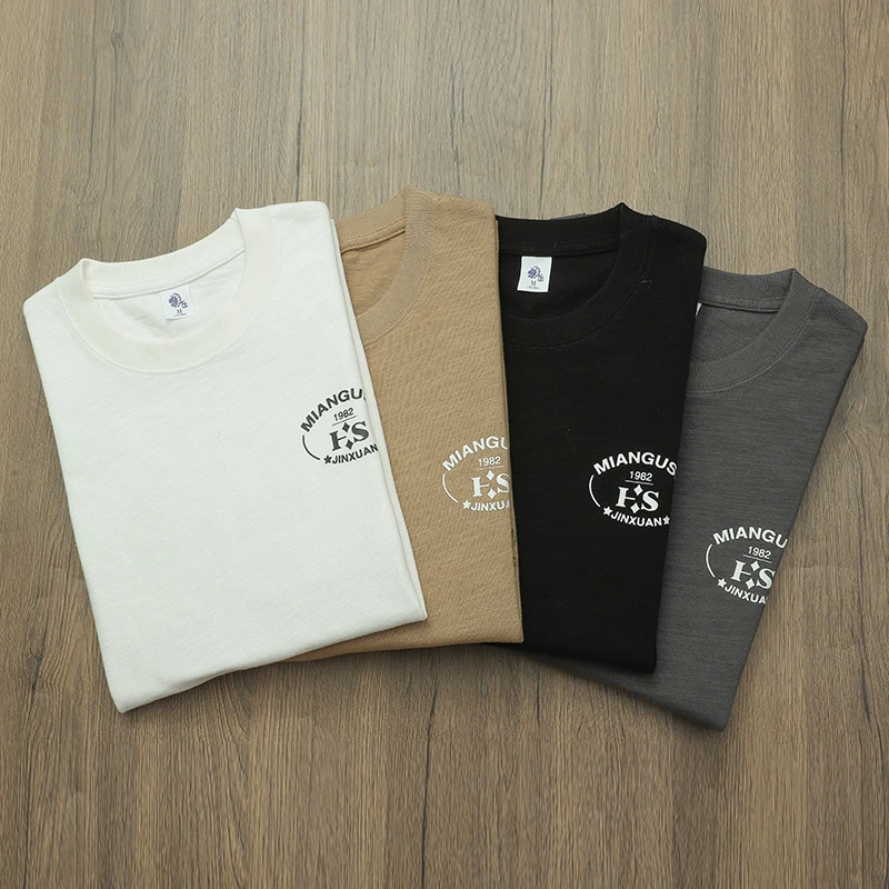 1982 夏季新款竹节棉原创字母印花男女情侣短袖宽松嘻哈青少年T恤