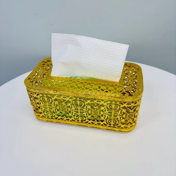 新疆包邮复古客厅轻奢抽纸盒kagaz salguq serik