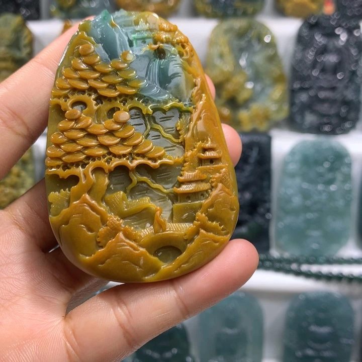 翡翠吊坠(不含链)未镶嵌
