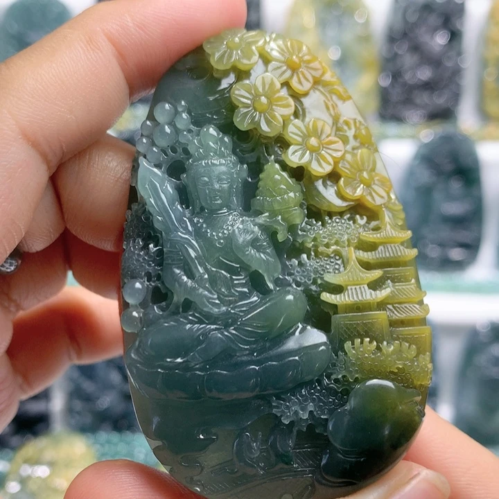 翡翠吊坠(不含链)未镶嵌