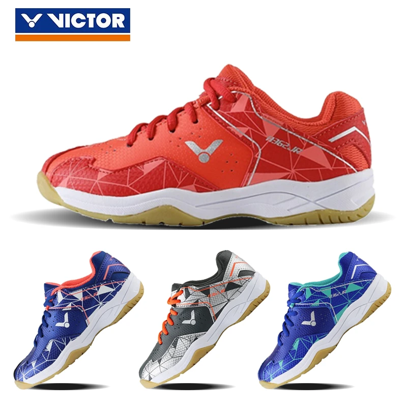 VICTOR/威克多胜利儿童运动透气稳定耐磨减震防滑羽毛球鞋A362JR