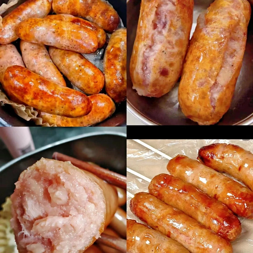 火山石纯肉烤肠