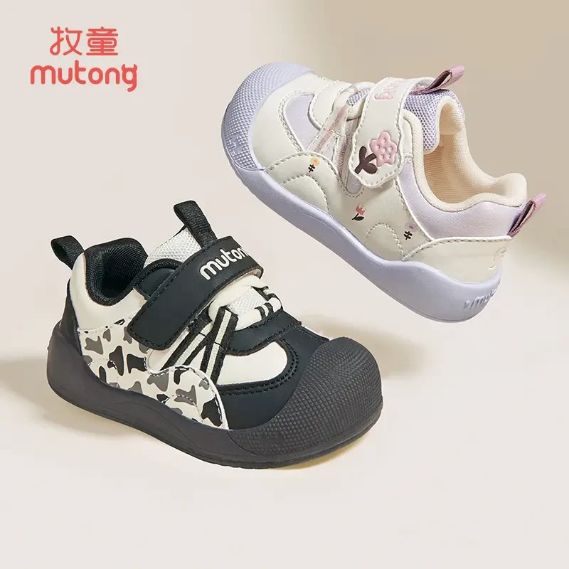 牧童宝宝鞋子春秋新款透气软底防滑婴幼儿学步鞋稳步机能鞋女宝