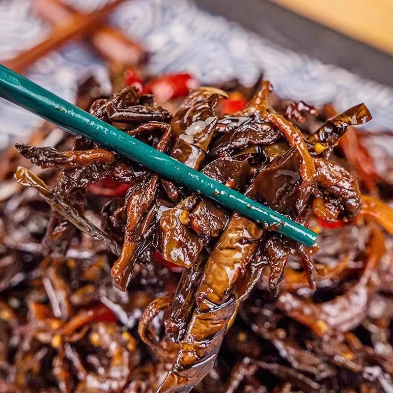 【延边特产】延边朝鲜族风味特色香辣茄子干300g罐装下饭神器