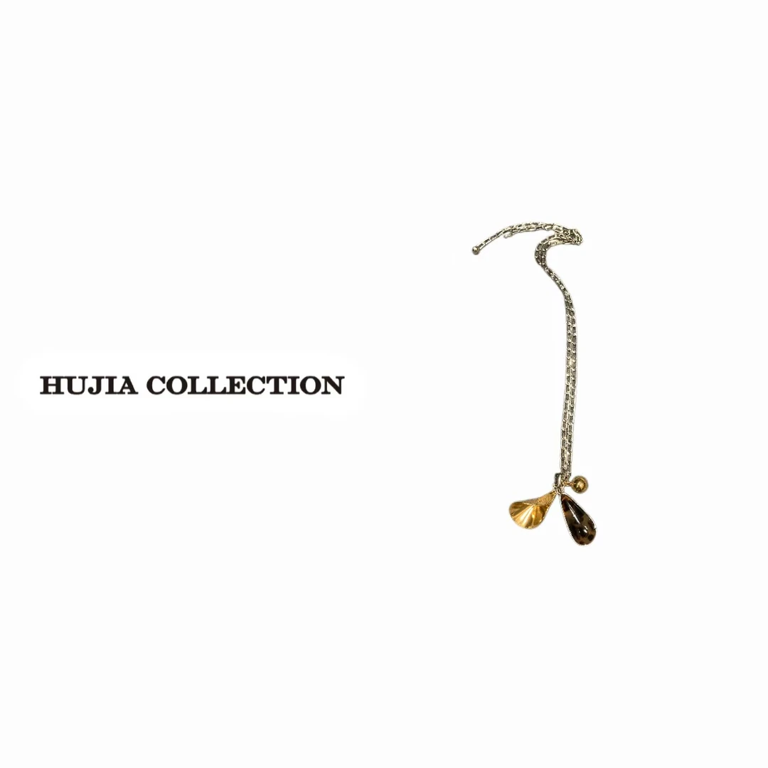 铜树脂项链 HUJIA 胡嘉丨“私物定制”嘉同款小众感长链 9915