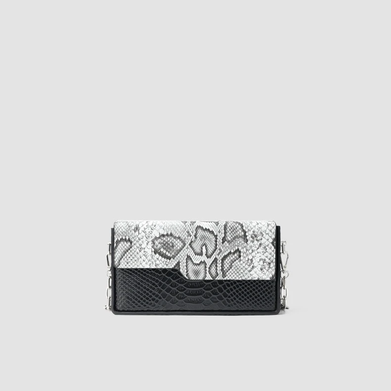 绿谷绿谷轻奢小众休闲女士腋下包时尚百搭单肩斜挎包6133黑色